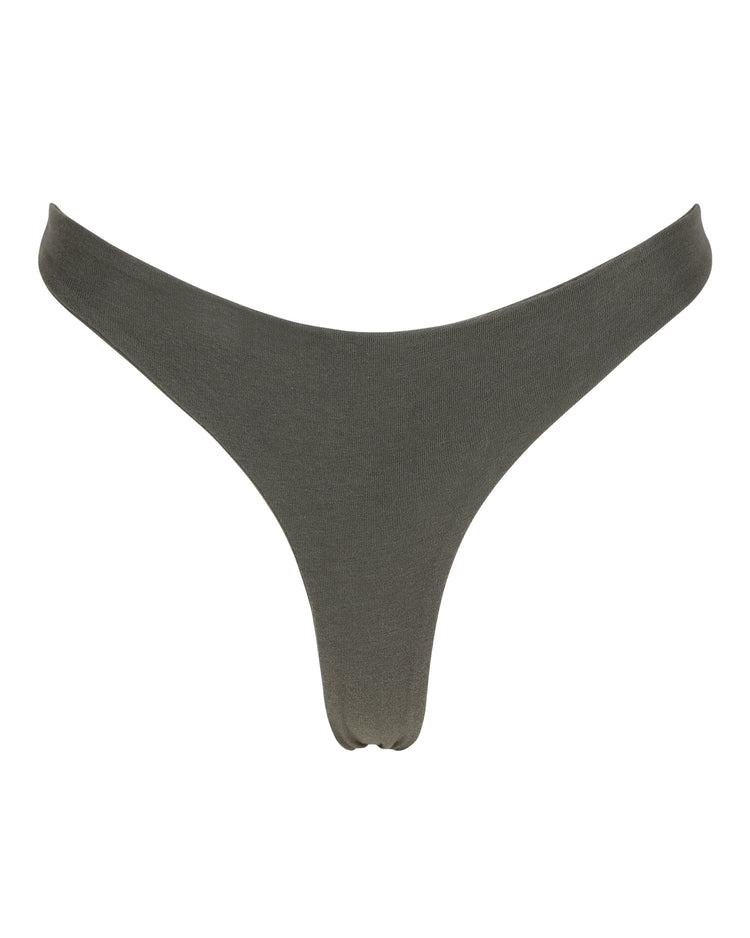 SCULPTED THONG // JUNGLE