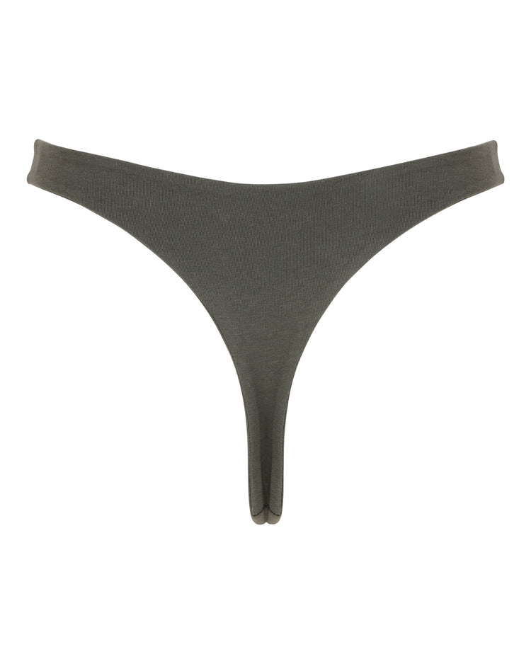 SCULPTED THONG // JUNGLE