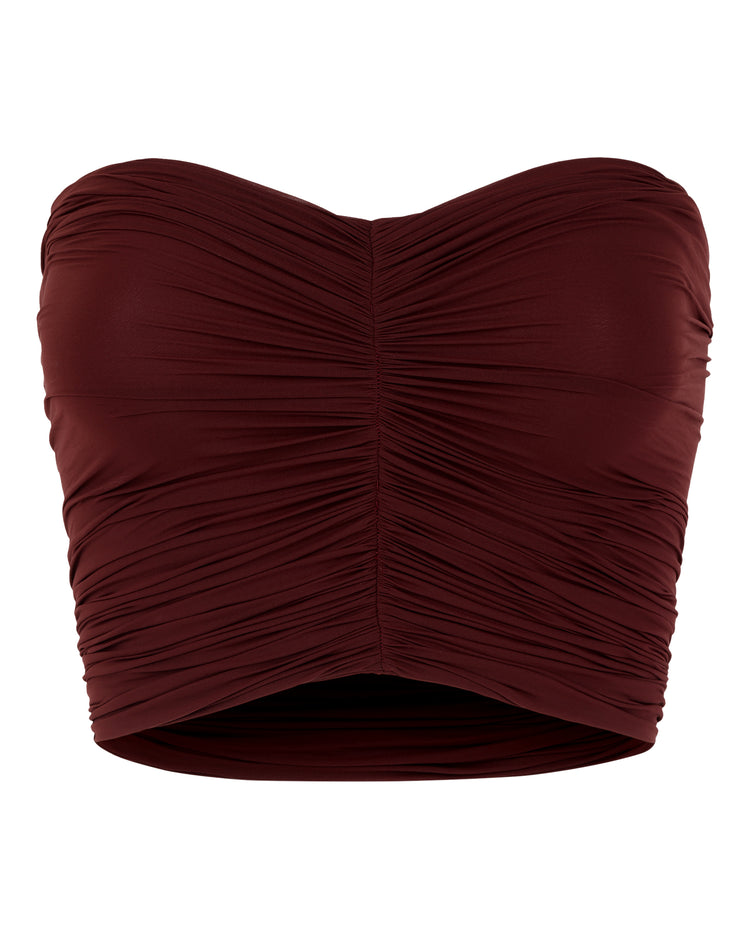 HOSIERY SWEETHEART SCRUNCH // CHERRY WINE