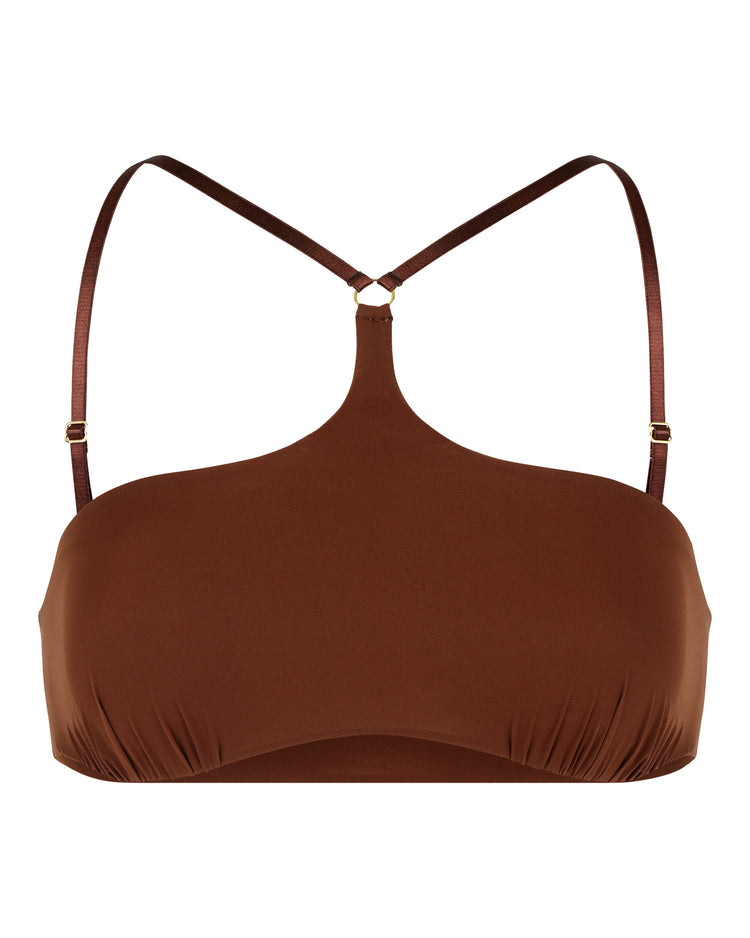 TEARDROP BRALETTE // MILK CHOCOLATE FOX