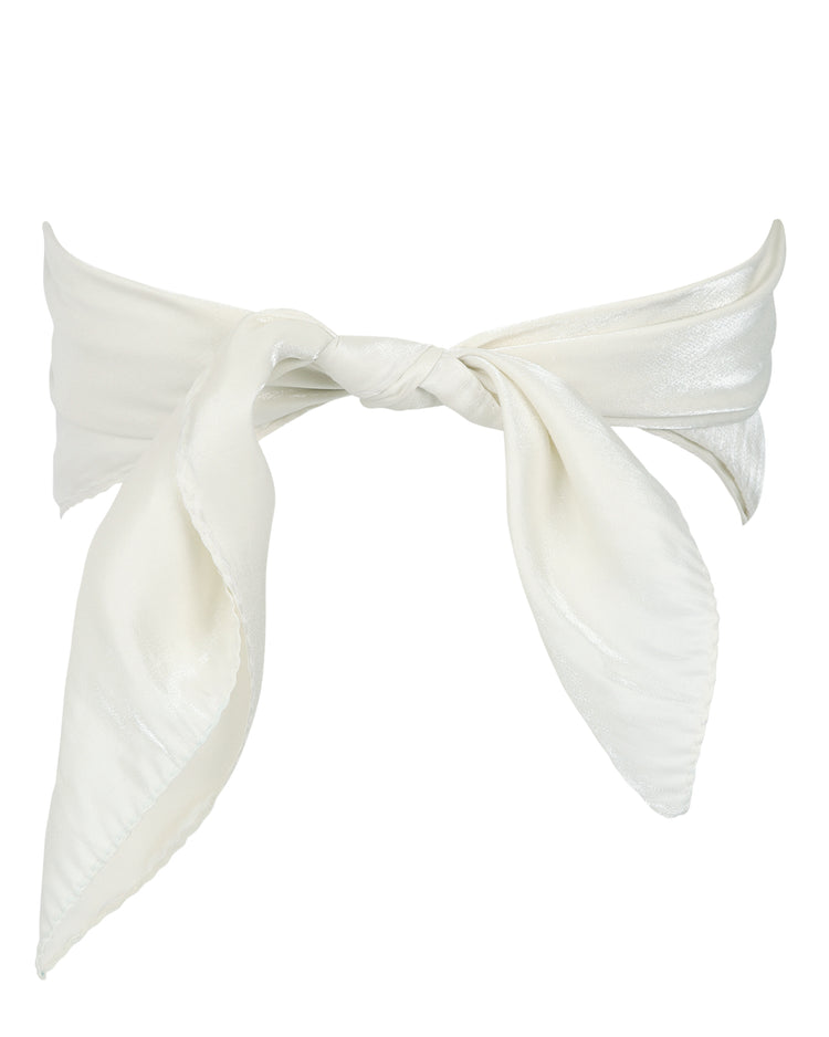 SCARF // MILKY PEARL