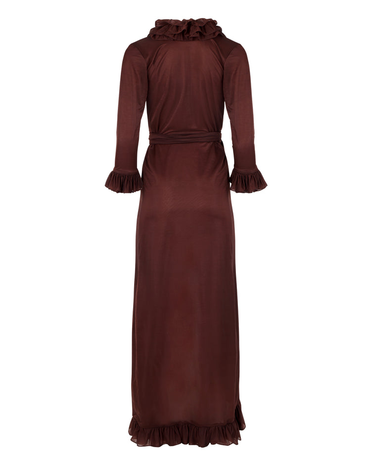 MOVIE STAR DRESSING GOWN // CHERRY WINE