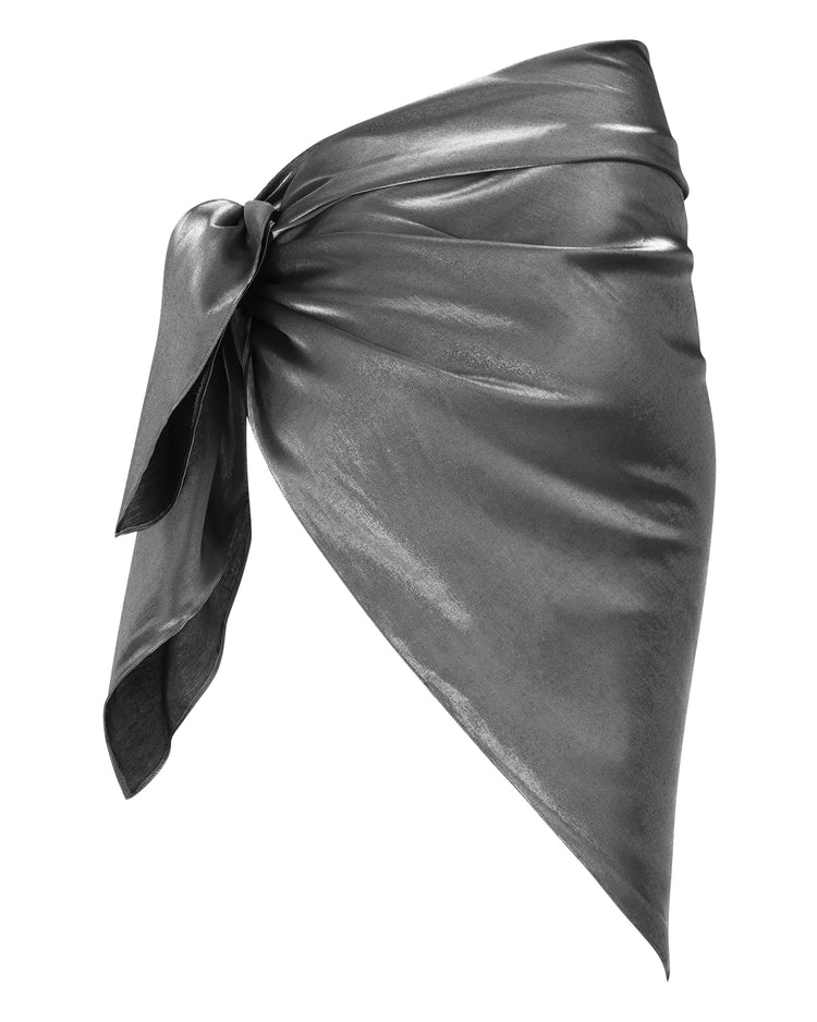 OVERSIZED SCARF // CHROME