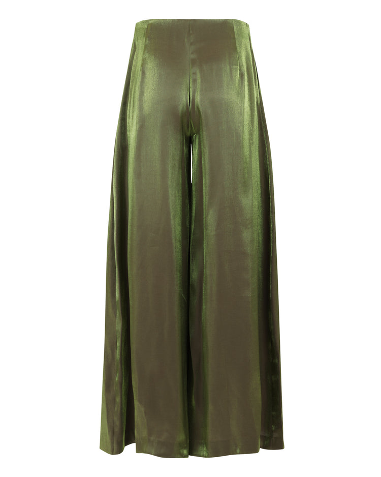 WIDE LEG TROUSER // JADE PLUME