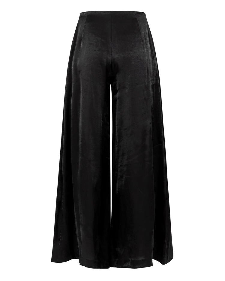 WIDE LEG TROUSER // OBSIDIAN