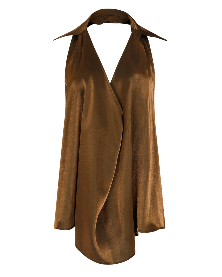 DEEP PLUNGE HALTER // COPPER FOX