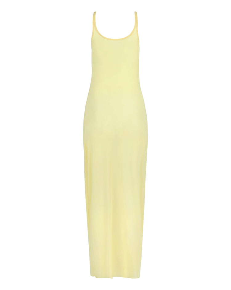 SHEER SHIMMER TANK DRESS // BUTTER
