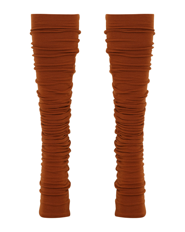 SHORTIE LEG WARMER // RUST