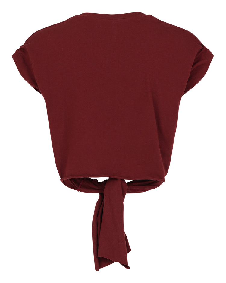 THE RIPPED TEE // SANGRIA