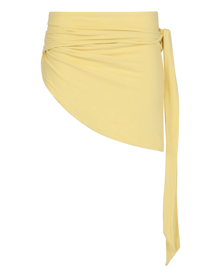 JERSEY WAIST WRAP // BUTTER