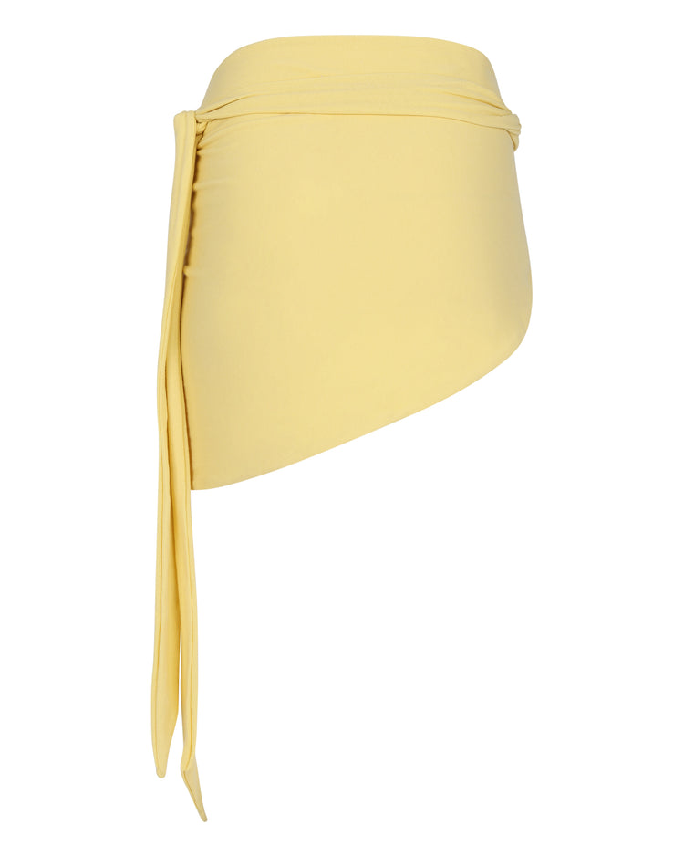 JERSEY WAIST WRAP // BUTTER