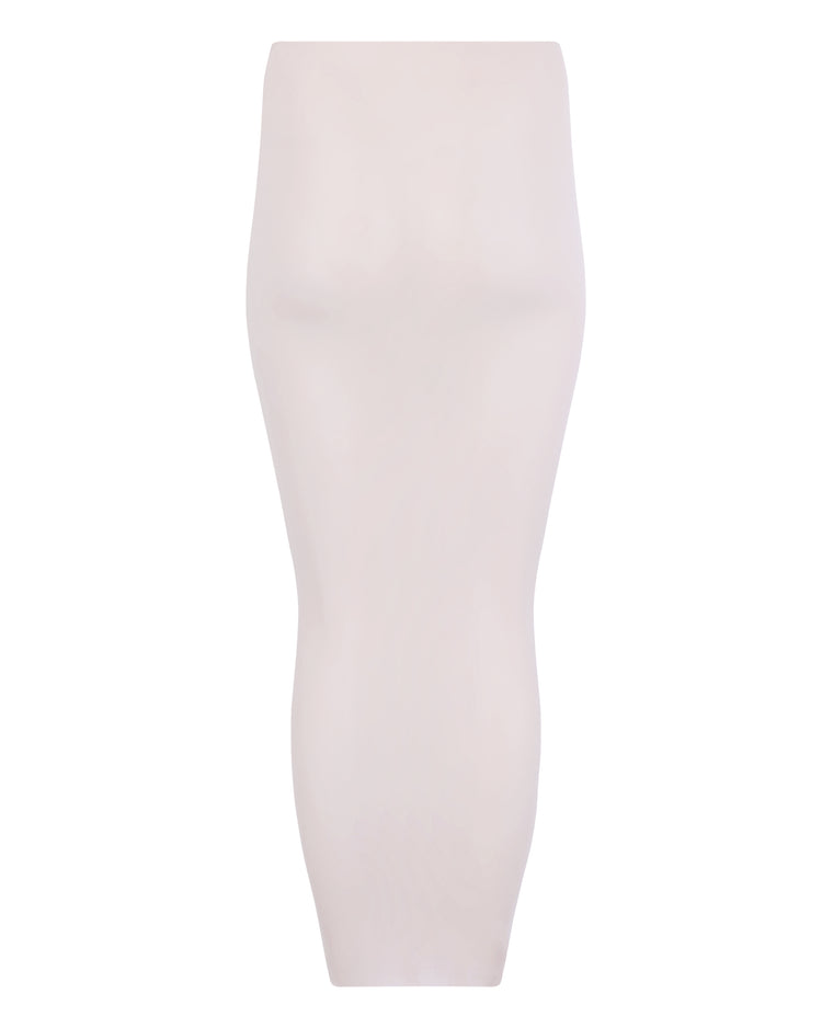 HOSIERY PENCIL SKIRT // PINK WHISPER