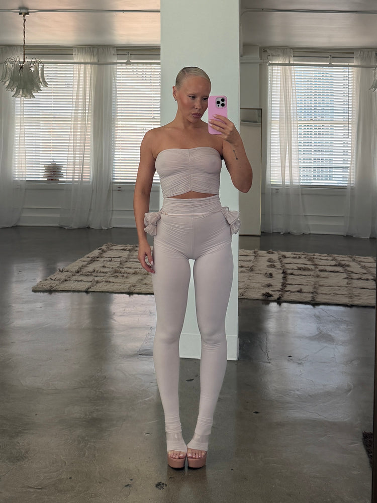 HOSIERY LEGGING // PINK WHISPER