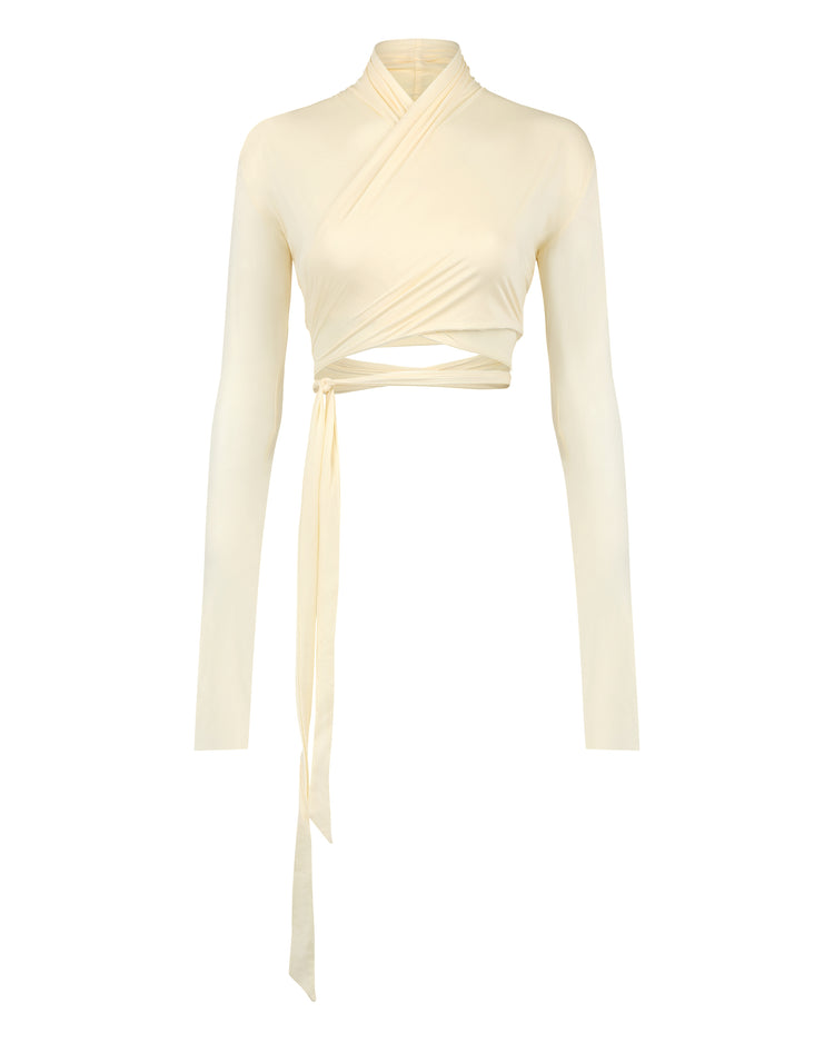 SHEER SHIMMER BOLERO // MOON GLOW