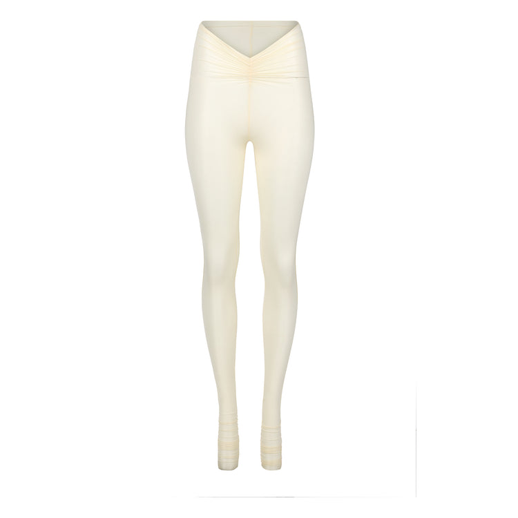 SHEER SHIMMER SCRUNCH LEGGING // MOON GLOW