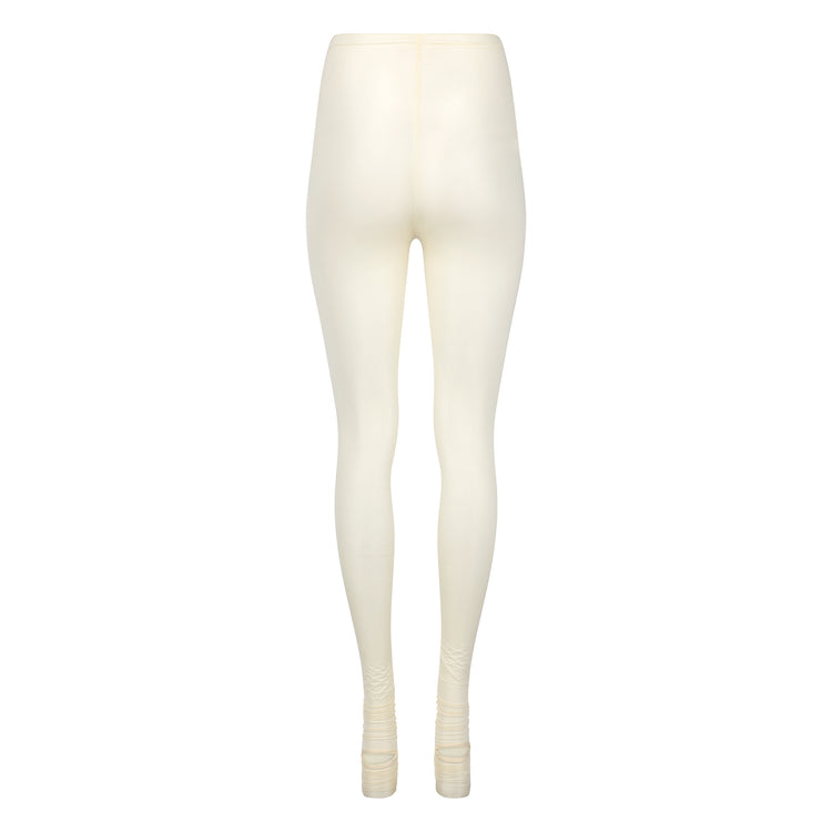 SHEER SHIMMER SCRUNCH LEGGING // MOON GLOW