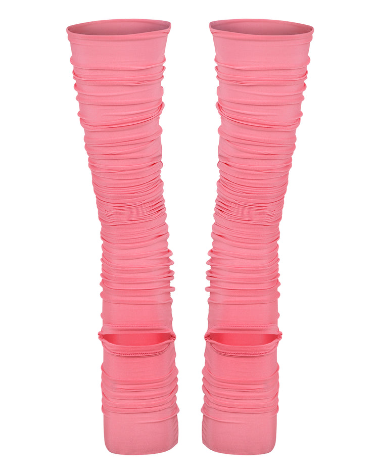 SHEER SHIMMER STOCKING // PLUMERIA
