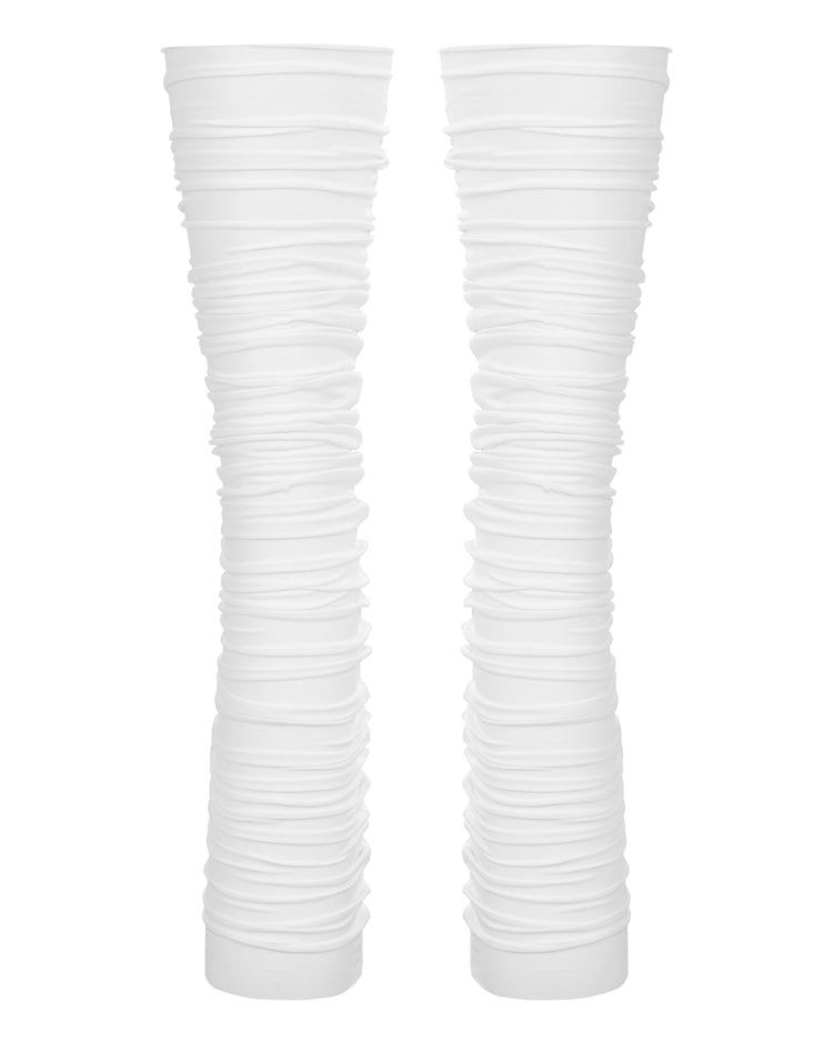 OPEN HEEL STOCKING // OPTIC WHITE