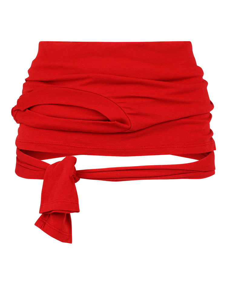 COTTON JERSEY WAIST WRAP // ADRENALINE RUSH