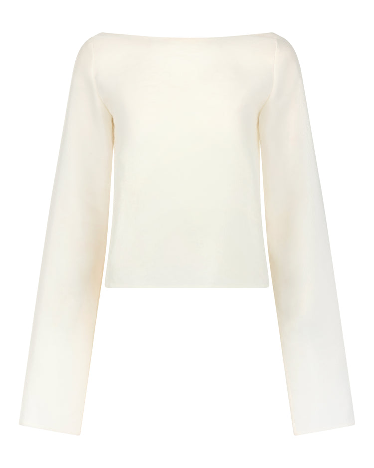 PARACHUTE OPEN BACK BLOUSE // MILKY WAY