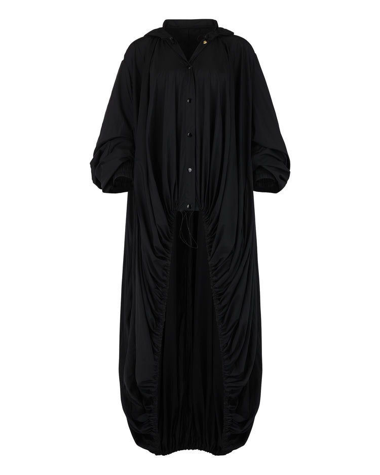 HOODED BALLOON WINDBREAKER // MAGNETIC