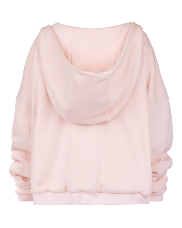 OVERSIZED CLOUD HOODIE // PINK MIST