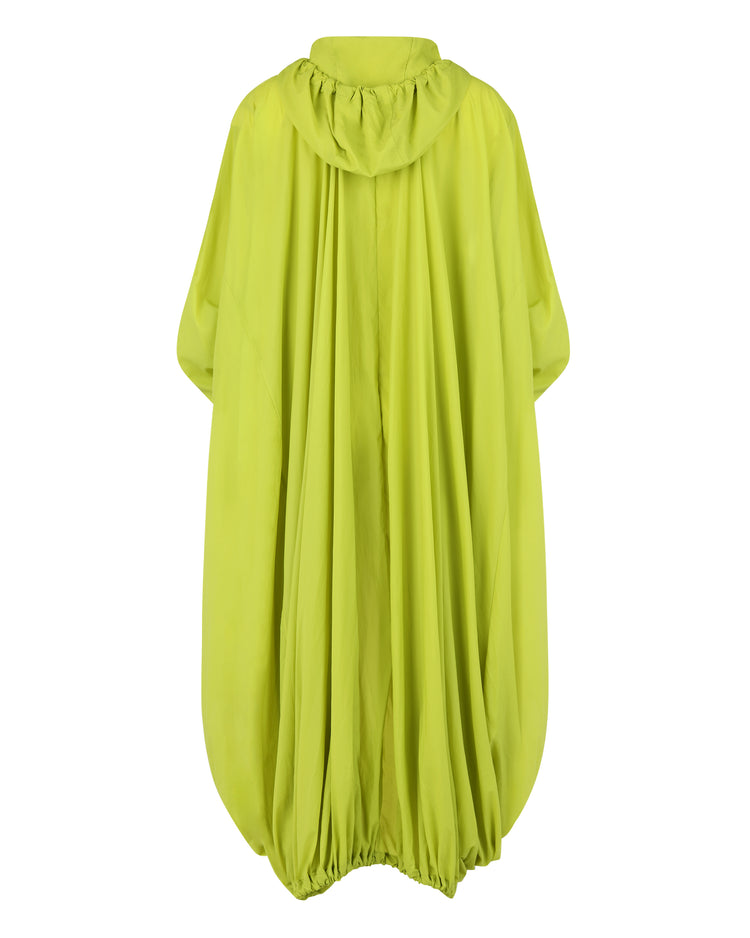 HOODED BALLOON WINDBREAKER // KIWI