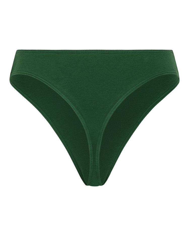 COTTON JERSEY THONG // EDEN