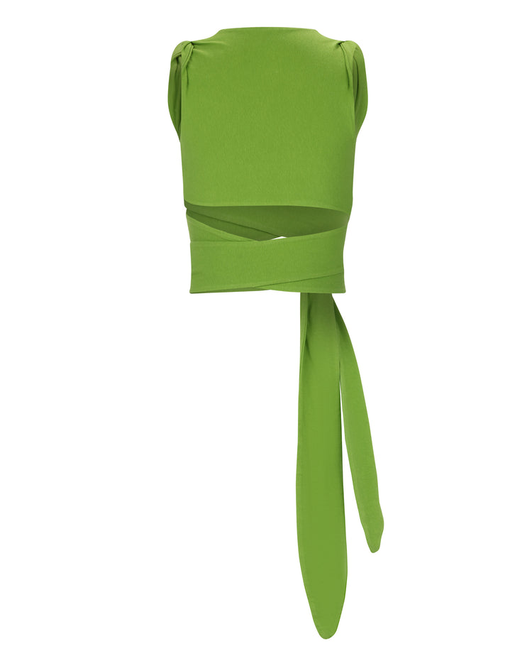 TACK SHOULDER BRALETTE // FROG