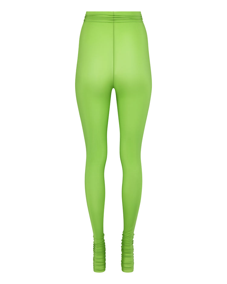 SHEER SHIMMER TIGHTS // FROG