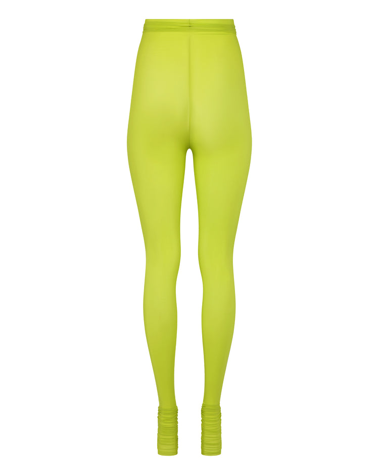 SHEER SHIMMER TIGHTS // KIWI
