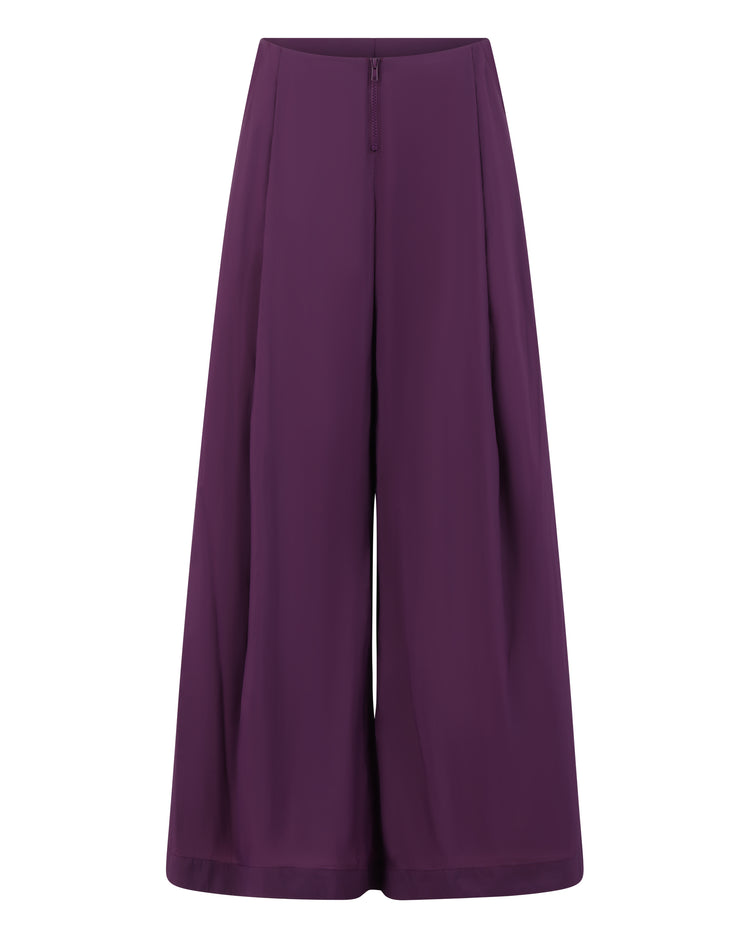 RAVER PANT // EGGPLANT