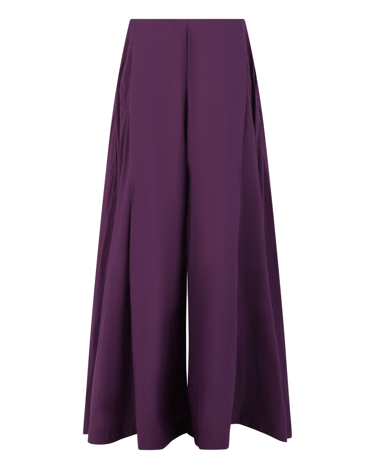 RAVER PANT // EGGPLANT