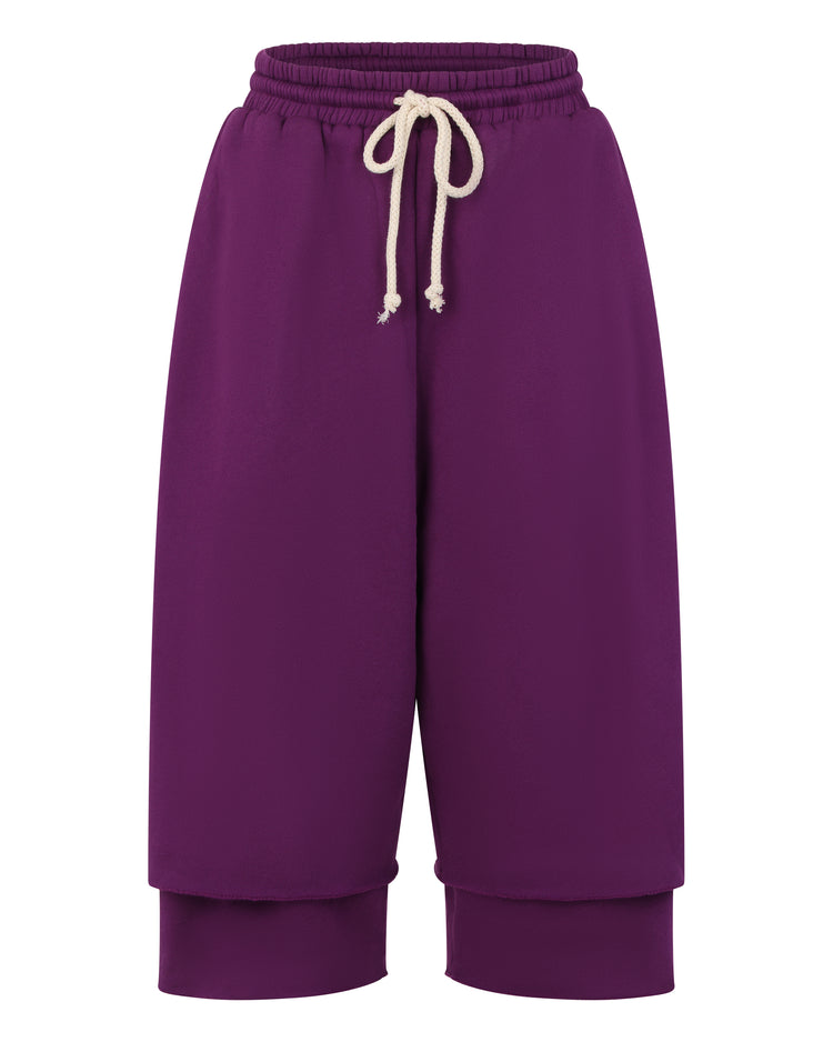 HIGH FREAQ SUPER SHORT // EGGPLANT