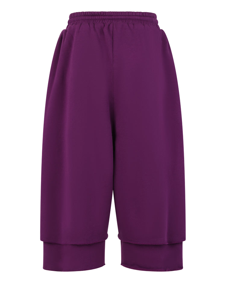 HIGH FREAQ SUPER SHORT // EGGPLANT