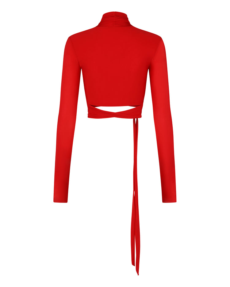 SHIMMER CROPPED BOLERO // ADRENALINE RUSH