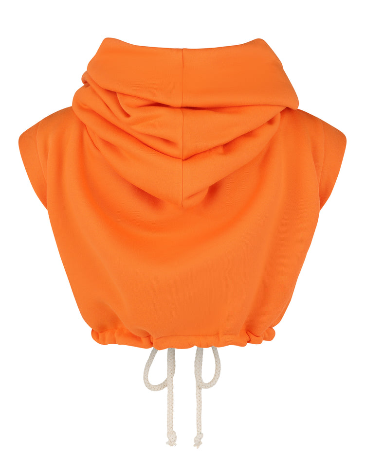 HIGH FREAQ TEDDY VEST // PERSIMMON
