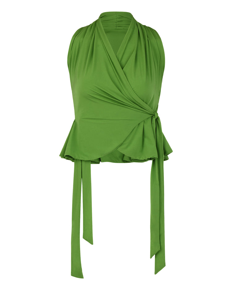 RACERBACK FLOUNCE TOP // FROG