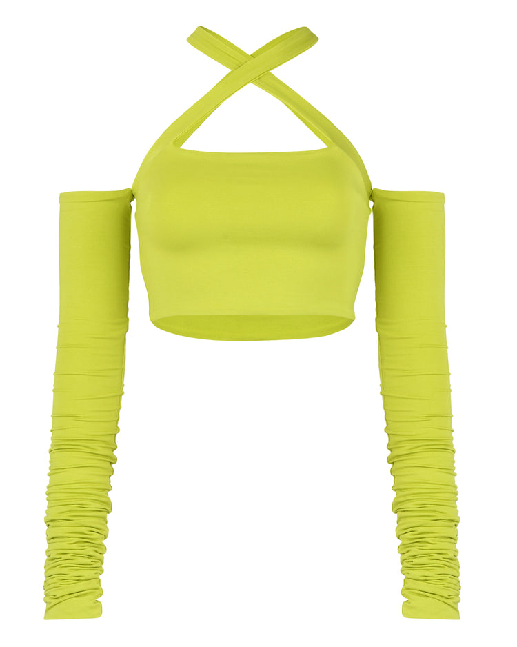 '91 CRISS CROSS TOP // KIWI