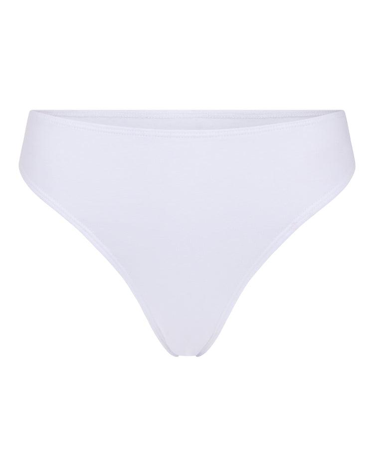 JERSEY THONG // OPTIC WHITE