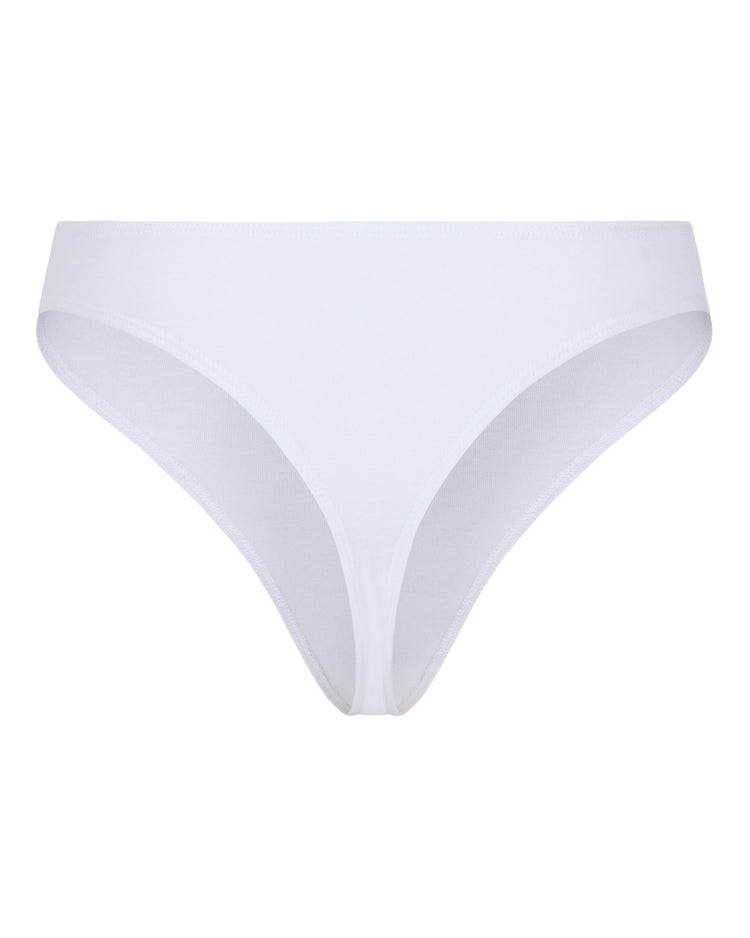 JERSEY THONG // OPTIC WHITE