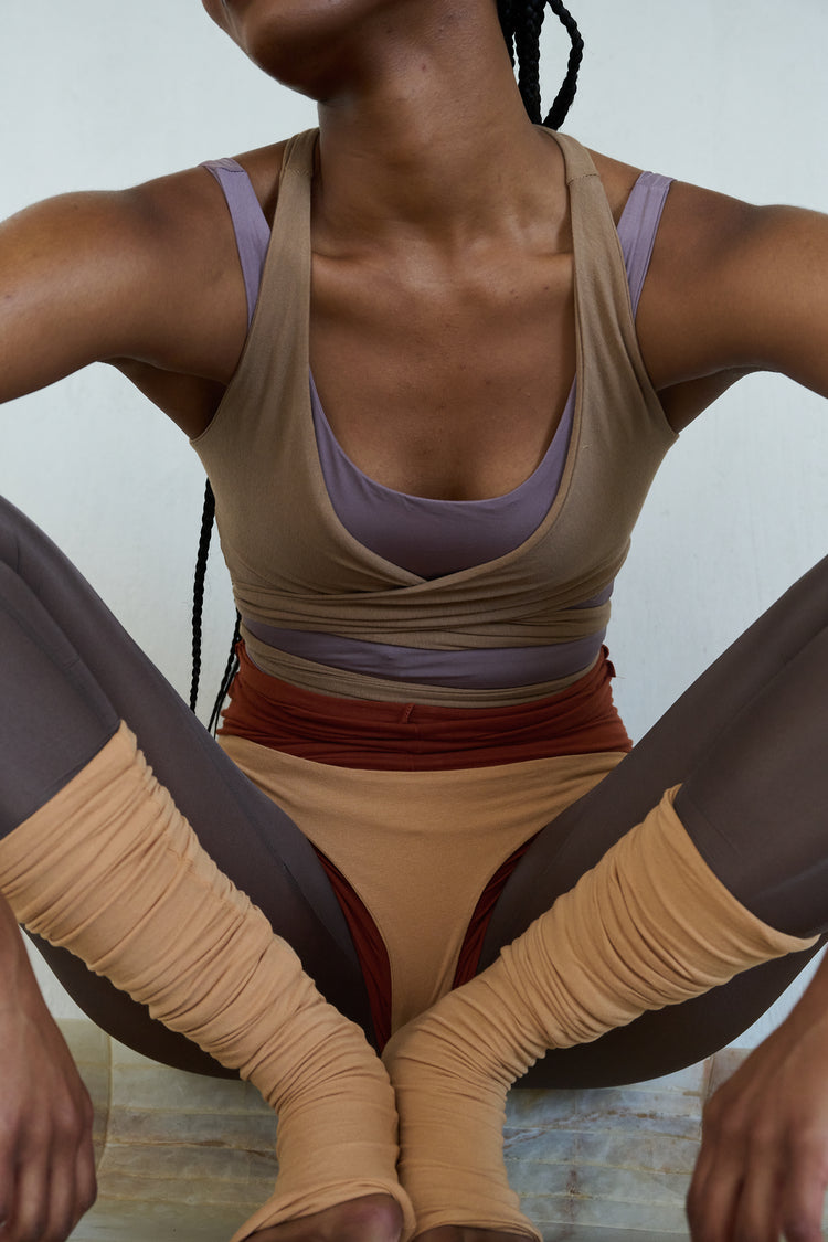 SHORTIE LEG WARMER // CROISSANT