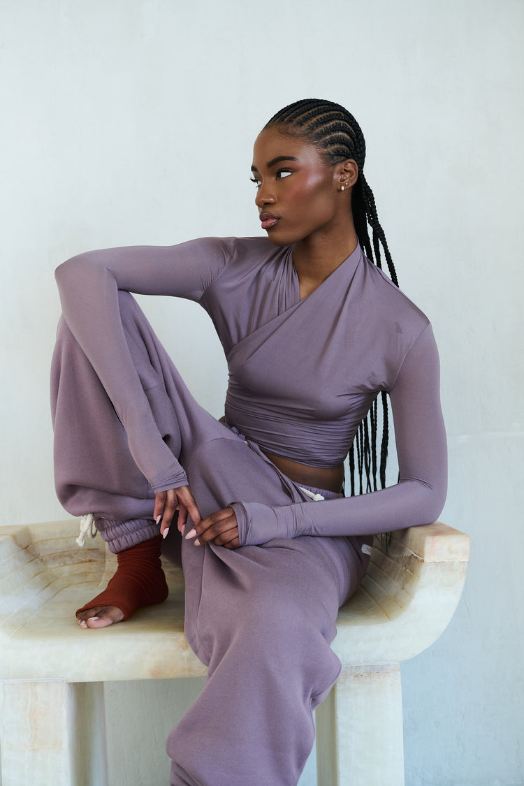 SHORTIE LEG WARMER // RUST