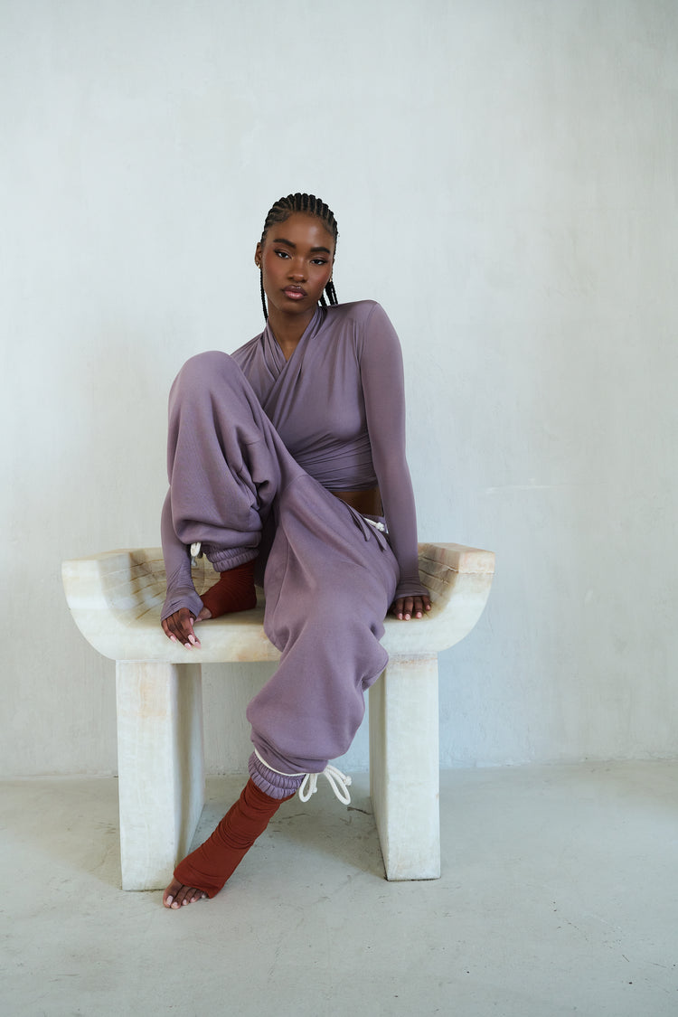 SHORTIE LEG WARMER // RUST