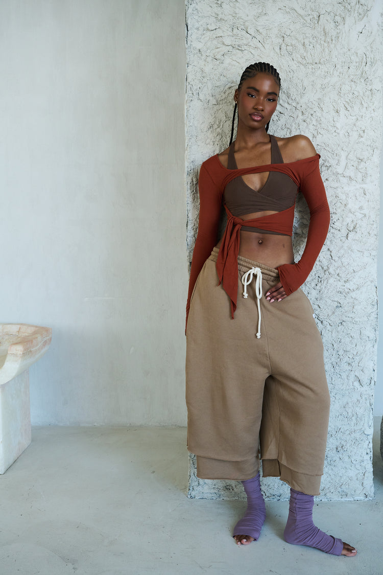 SHORTIE LEG WARMER // AMETHYST