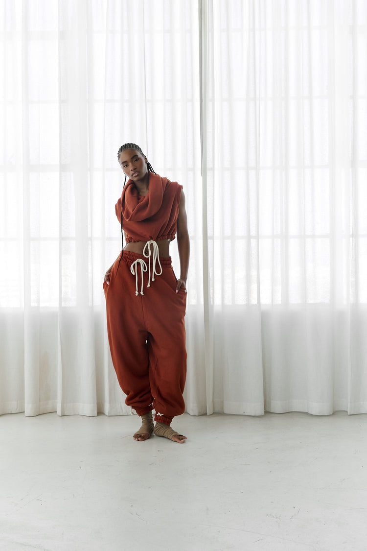 SHORTIE LEG WARMER // CLAY