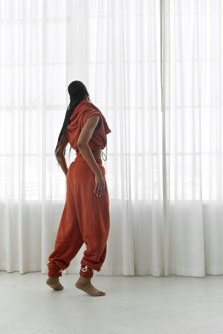 SHORTIE LEG WARMER // CLAY