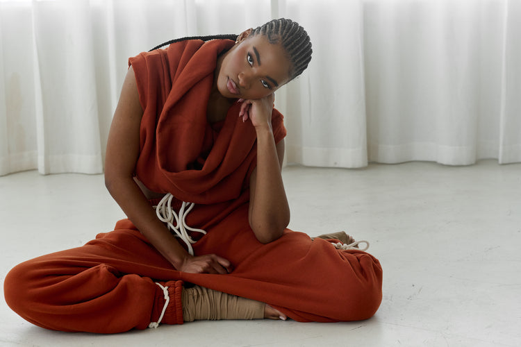 SHORTIE LEG WARMER // CLAY