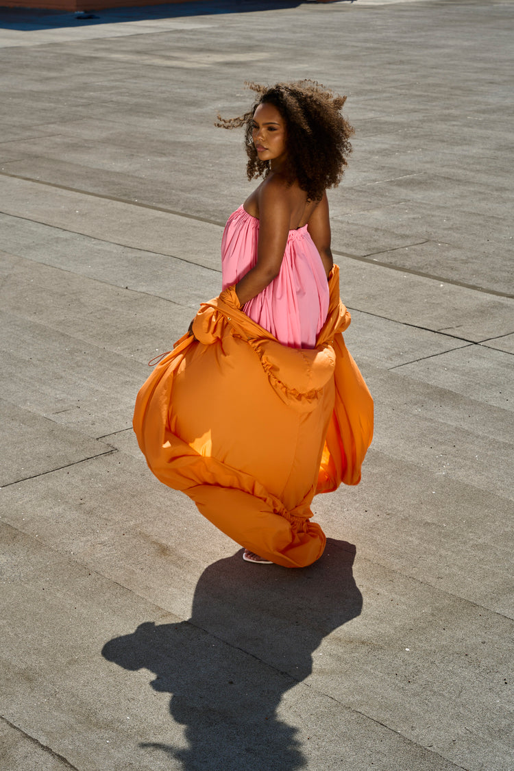 BALLOON JUMPSUIT // PLUMERIA