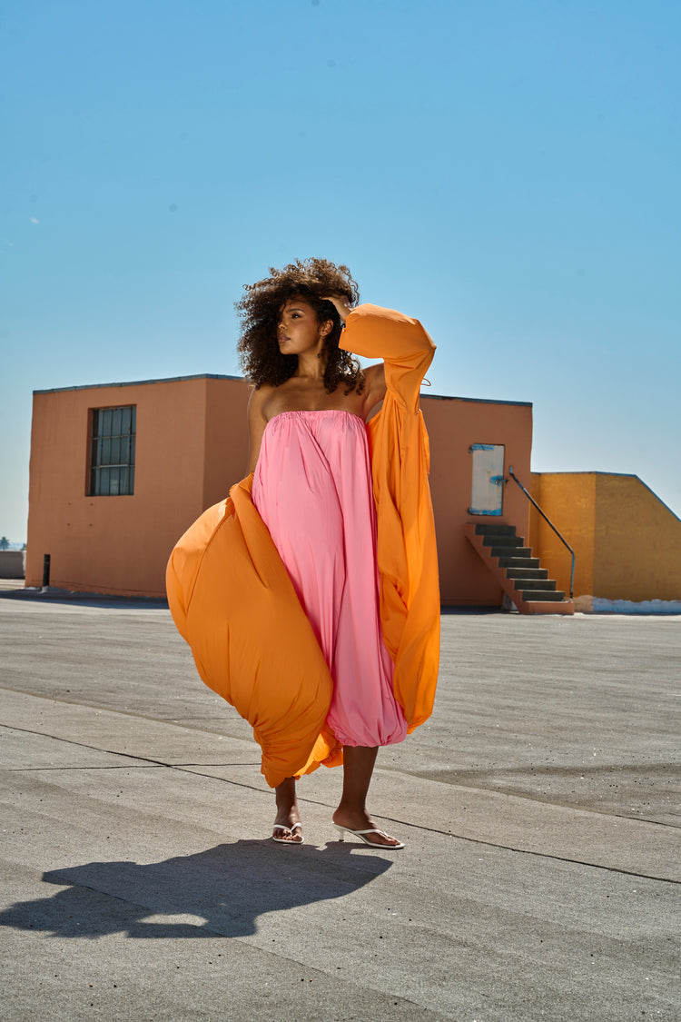 BALLOON JUMPSUIT // PLUMERIA